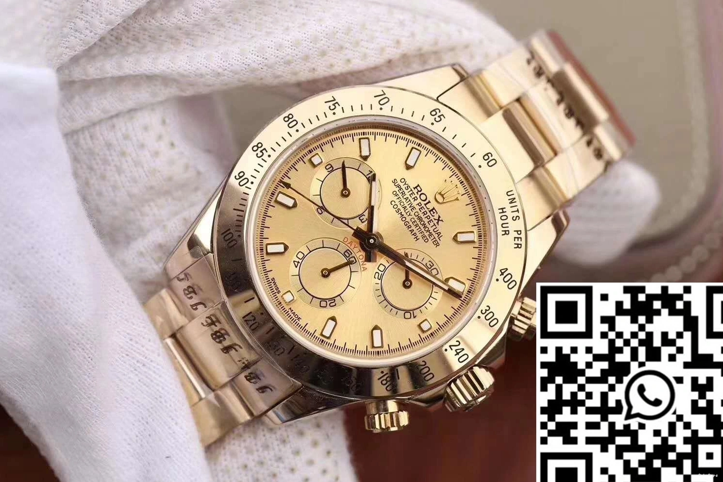 Factory Gold 116503 Dial Daytona Cosmograph JH Rolex 1023